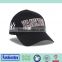 6 Panel Embroidery Baseball Caps Flexfit Black Baseball Cap For Sale