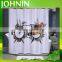 Hot sale poly fabric 3D print waterproof bath shower curtain with hook