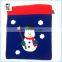 Non Woven Felt Drawstring Christmas Gift Bag Santa Sack HPC-1002