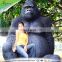 KAWAH fiberglass custom made gorilla sculpture