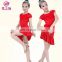 Milk silk comfortable girls practice latin dance costume skirt with size S M L XL ET-086