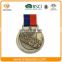 Cheap unique custom zinc alloy metal antique brass copper bronze plating blank insert award medal for sport