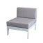 modern garden bench outdoor furniture rattan set power coated sofa sets