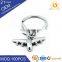 wholesale airplane shape key chain rings bulk