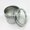 2018 new food grade aluminum travel scented candle jars