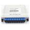 SC/APC SC/UPC Mini Plug-in Fiber Optic PLC Splitter 1x4 1x8 PLC Splitter Cassette For Terminal Box