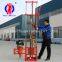 Portable core drill equipped with hand hosit soil and rock detection sampling rig can be used for field construction