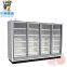 E7 ATLANTA supermarket commercial glass door frozen food refrigerator showcase