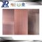 Factory wholesale 201 304 316 430 gold mirror finish color decorative stainless steel sheet
