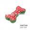 Short plush fabric dog toy pet interactive dog squeak toy