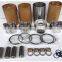 for KUBOTA V3300 V3300T Engine Gasket Bearing Piston Liner kit