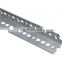Cold pressed hole slotted punching steel angle shelving use angle bars