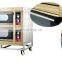 Golden Hot sell bread making machine food bread pizza 1 deck 1 tray gas oven