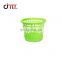 Plastic injection cold runner storage clothes plastic laundry basket mould