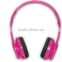 pink functional long wireless colorful bluetooth headset for children, girls                        
                                                                                Supplier's Choice