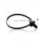 Lightweight Customized Logo Acceptable Black Abs Plastic Injection Molding Parts Cable Tie
