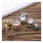 20-40Mm Diamond Shape Design Crystal Glass Knobs Cupboard Drawer Pull Kitchen Cabinet Door Wardrobe China Handles For Paper Bags