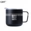 Hot-selling double wall 350ml stainless steel coffee mug with lid and custom logo