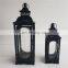 2021 cheap metal lanterns home moroccan candle holder glass metal moroccan lantern metal wedding lanterns with led candle