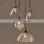 Tonghua Vintage LED Промышленный дизайн светильник подвесной из прозрачного стекла для ресторана, отеля, кофейни. Подвесной LED лампа Эдисона