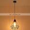 American Style Decorative Metal Pendant Light E27 Vintage Bar Restaurant Lamp