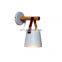 Wooden wall light led bedroom bedside decoration lighting Nordic design E27 wall lamps