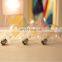 G125 LED Filament Mini Globe Light Bulbs E26 Medium E27 Base 2200K Ultra Warm White for Home Decorate