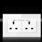 UK Standard 13A Home Wall Power Socket Outlet, LED Indicator,146mm*86mm,On-Off Control