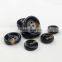 Slope fake horn resin garment polyester rod button