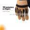 HANDLANDY Durable Flexible Heavy Duty Work Industrial Safety Impact Gloves Vibration-Resistant Mens Cowhide Leather Gloves