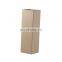 Custom kraft rigid paper cardboard single wine bottle bulk 25pcs retail boxes packaging