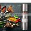 Stainless Steel with Adjustable Ceramic Grinding Mechanism Clear Acrylic Body Salt And Pepper Grinder