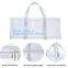 PVC Travel Makeup Toiletry Storage Bag, Large Capacity Tote Bag, Cosmetic Clothes Organizer Bag