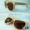 Small MOQ Custom made Manufacturer natural wooden sunglasses