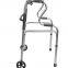 Rollator Walker Folding Lunge Walking Frame Lightweight Aluminium With Wheels