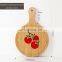 Customized New Design High Quality Organic Kitchen Round Bamboo Pizza Board