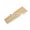 Natural disposable bulk bamboo custom printed individually paper wrapped chopsticks