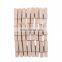 Durable simple and useful wooden clothes pegs