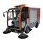 Explosion-proof driving sweeper factory industrial workshop sweeper warehouse battery electric garbage collection truck