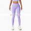 High Waist Yoga Fitness Leggings Tik Tok Butt Lifting Sports Pants With Side Pockets