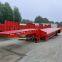 Low flatbed semi-trailer Logistics transport vehicle Export semi-trailer