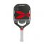 Good Quality Pickleball Paddle Thermoformed T700 3K Carbon Wit Polymer Honeycomb Pickleball Paddle  Red Model USAPA Approved