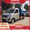 Hook arm garbage truck
