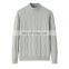 Modern Casual Women's Knitting Jumper 100% Cashmere Sweater with Crew Neck Solid Color Front Logo Winter Style
