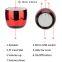 Hot sale mini wireless portable speaker round outdoor stereo waterproof smart portable speaker