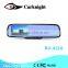 Universal Car rearview mirror tachograph with 4.3 inch HD LCD central screen display with 1way DVR