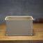 Household Aluminum-Magnesium Alloy Lidless Storage Box – Stylish & Practical Home Organizer