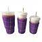 Custom Neoprene Insulator Cup Sleeve Reusable Neoprene Reusable Iced Coffee Sleeve
