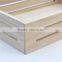 2016 high quaility big size wooden fruit or food storage tray made in China