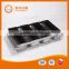 food grade teflon coating finish 3-straps baking dishes&pans natural aluminium toast box with lid